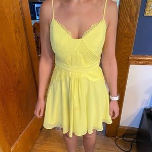 Designer Yellow Dress